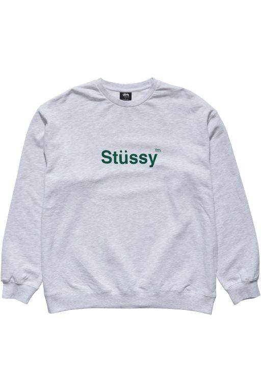 Stussy Mens Text Crew Leisure Sets White - ZVUCH7165